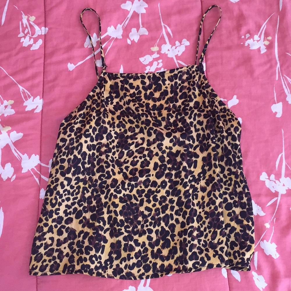 Kendall & Kylie Cheetah Print Tank